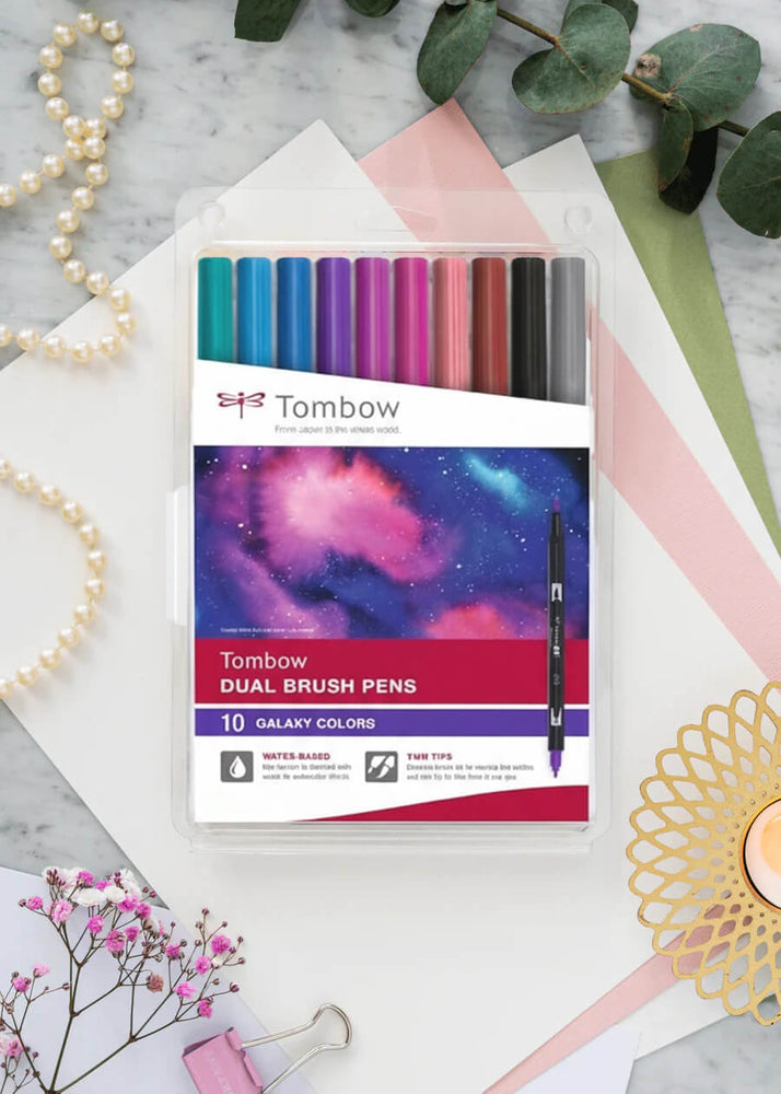 Galaxy Tombow Penseltusjer 10-Pack