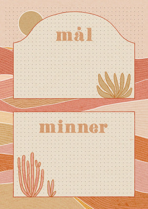 Mina Jacobsen Bullet Journal 2026