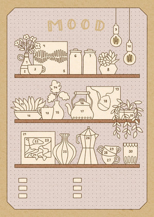 Mina Jacobsen Bullet Journal 2026