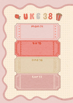 Mina Jacobsen Bullet Journal 2026